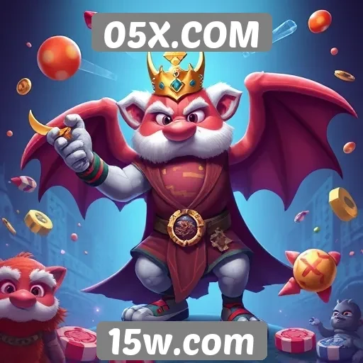 A variedade de jogos disponíveis no 05X.COM